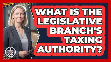 What Is The Legislative Branch