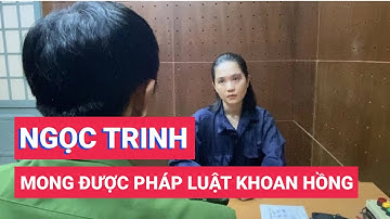 Ngọc Trinh mong được pháp luật khoan hồng