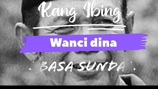 Kang Ibing Ngaguar Basa Sunda (wanci)