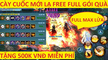 VLTK Mobile Lậu Cày Cuốc Miễn Phí Cực Khủng - Train Quái Rơi Full Tiền Bao Phê | Tặng 500K WEB