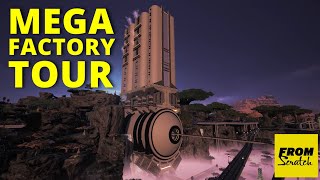 Nuclear Power Plant Tour - How I build a Mega Factory  - Satisfactory Update 8