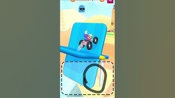 Scribble Rider 🌈💇‍♀️💕 Android games gameplay 07 walkthrough all levels iOS Android #shorts