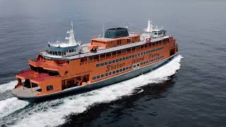 DOROTHY DAY Launch and Sea Trial - Staten Island Ferry - Eastern Shipbuilding Group, Inc.