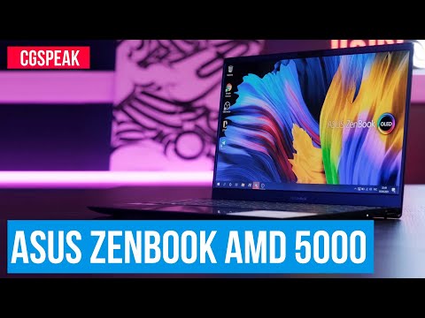 Ноутбук Asus ZenBook на базе AMD 5000-й серии