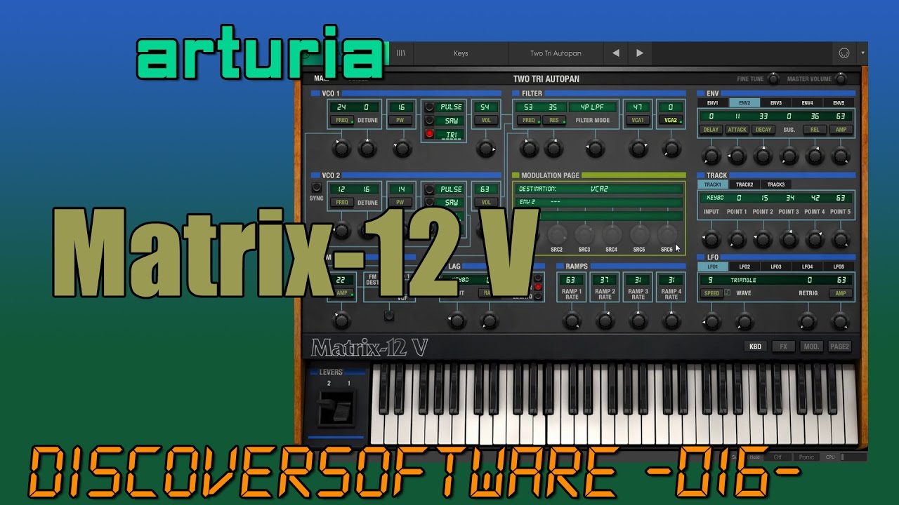 DiscoverSoftware // Arturia - Matrix-12 V