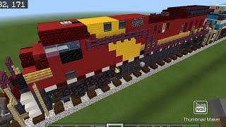 Minecraft AWVR 777 unstoppable locomotive tutorial