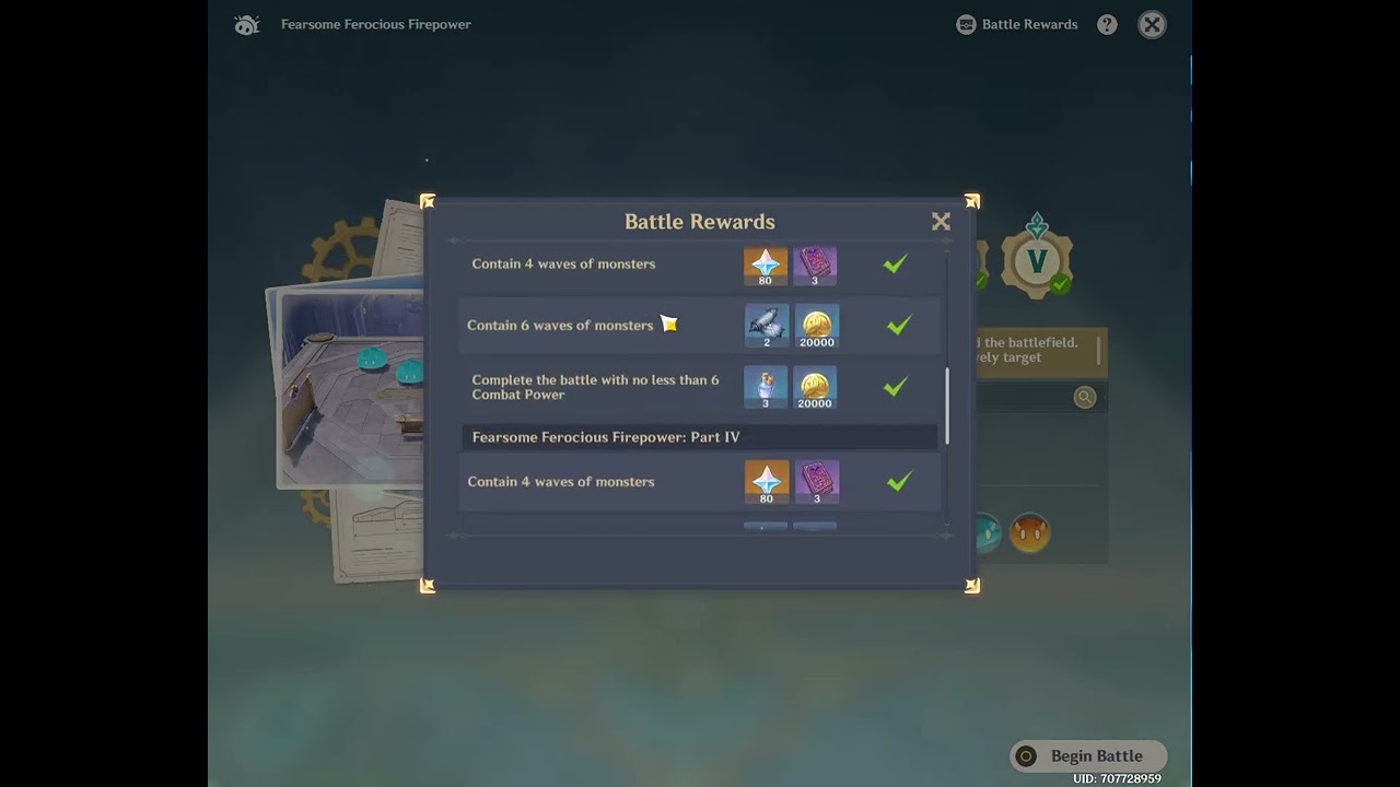 Genshin Impact Event Fearsome Ferocious Firepower 2