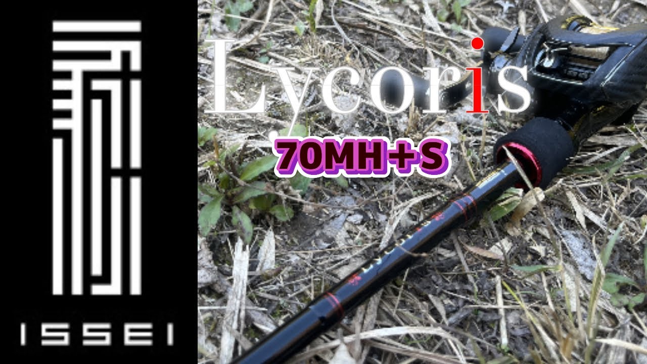 Issei] I caught a fish using the Licorice 70MH+S rod and lure made