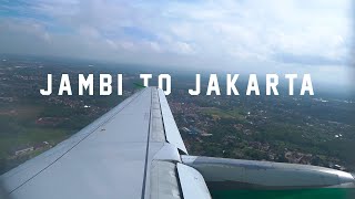 Citilink Takeoff Bandara Sultan Thaha JAMBI to Soekarno–Hatta International Airport JAKARTA