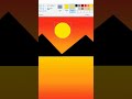 uMS PAINT drawing me Subah Ki Drishti #ms sncomputer-s2u