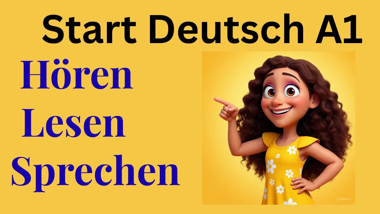 Goethe Start Deutsch A1 Hören, Lesen und Schreiben Modelltest mit Lösungen am Ende