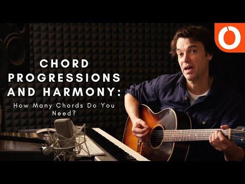 Chords Progressions and Harmony 1 : How Many Chords Do You Need ?