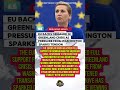 EU Backs Denmark in Greenland Crisis as Pressure From Washington Sparks Tension 😱😱