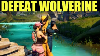 Defeat Wolverine Location (How to unlock Wolverine Skin) - Fortnite Wolverine Spawn Location