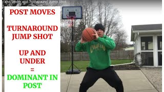 Up and Under and Turnaround Jump Shot Basketball Video with Redband Basketball screenshot 5