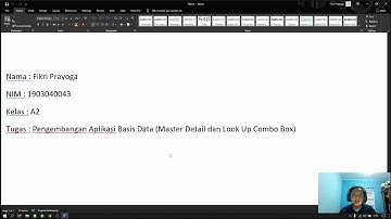 Master Detail dan Look Up Combo Box PHP Maker (Part 2)