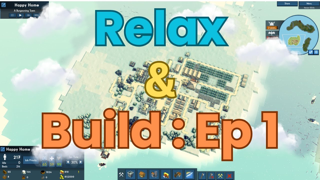 Relax & Build: Kingdoms and Castles Episode 1 - YouTube