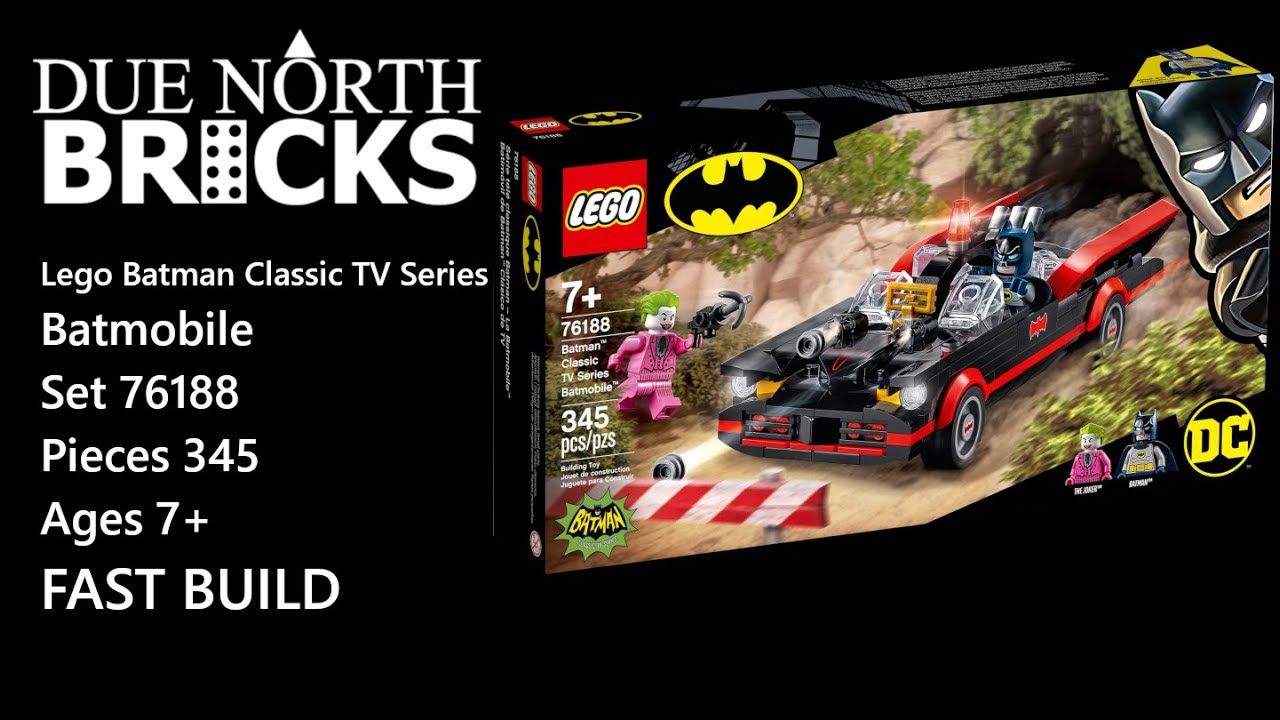 Lego Batman Classic TV Series Batmobile 76188 Fast Build