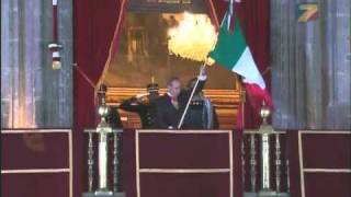 Ceremonia Bicentenario Grito de Independencia 2010 Felipe Calderon