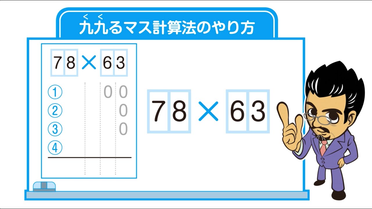 ２ケタ ２ケタの掛け算が簡単に身につく 九九るマス計算法 がアプリに 実業之日本社