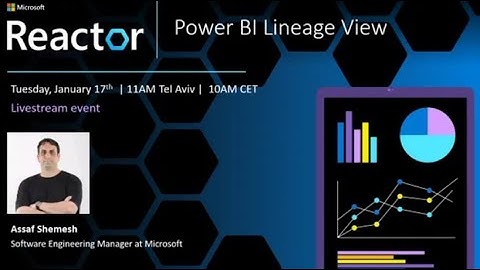Power BI Lineage View Meetup