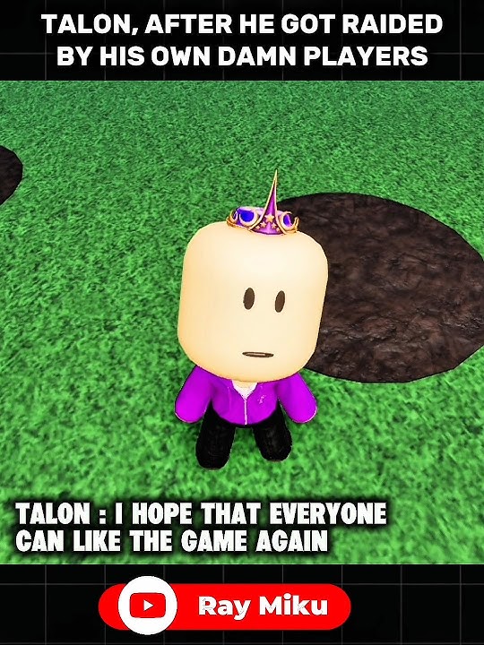 Talon After He Got Raided By His Players 🥀 | Fish It #roblox #fishitroblox #robloxshorts #shorts