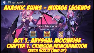 Mirage Legends Act 1 - Chapter 1.  Crimson Reincarnation Walkthrough