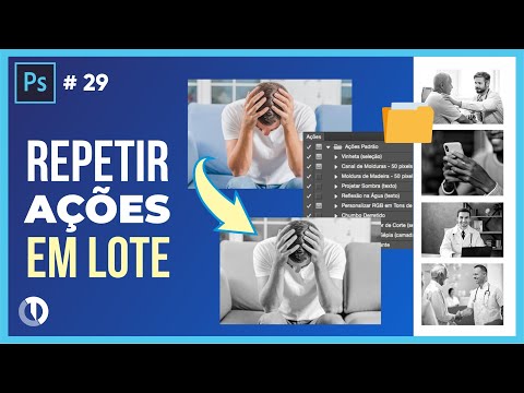 Como repetir ações  automaticamente no Photoshop de modo fácil