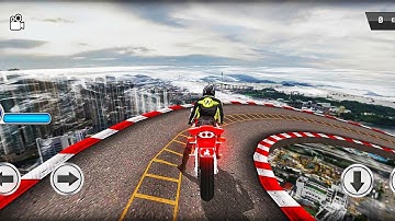 Impossible Bike Race Racing Games 2021 - Android Gameplay HD | Bike Impossible Tracks Race 3D Stunts