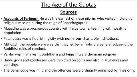 The Age of the Guptas | ICSE 9th History