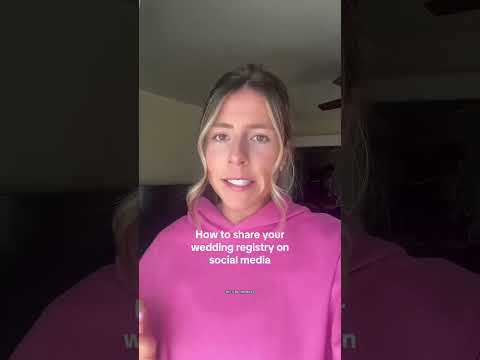 Can You Post Your Wedding Registry on Social Media? Tips for Sharing