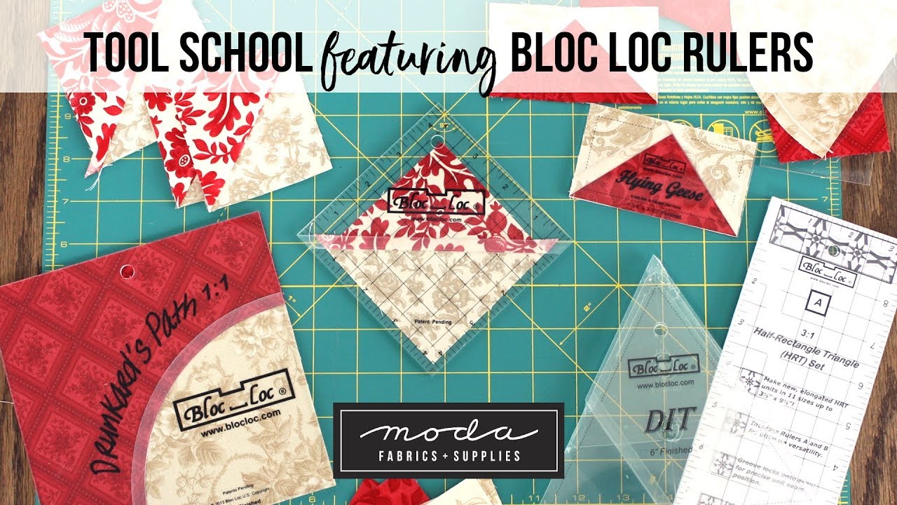 What are Bloc Loc Rulers for? (Get Perfect Points!) - Quilt Advice Tips and  Tricks!