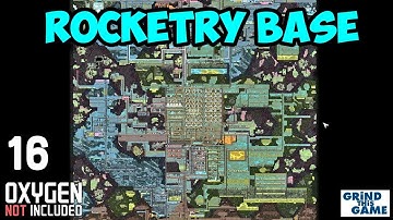 Joined Power Grid With Solar Power - ROCKETRY UPGRADE BASE #16 - Oxygen Not Included