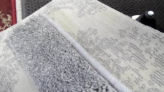 Handmade rug minimal edge serge vs. micro serge and standard carpet serge for custom rug fabrication