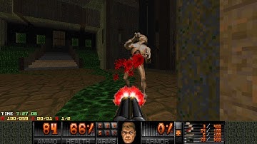 Doom 2: Alien Vendetta (Map 10: Toxic Touch): UV-Fast 100% (Map Author: Kim André Malde)