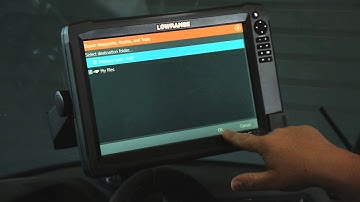 How to save Lowrance® HDS® Data to a SD Card