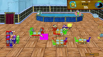 SpongeBob Diner Dash 2: Two Times the Trouble - Level #12 - Dr. Kelp