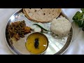 Today's special Satvik lunchna 