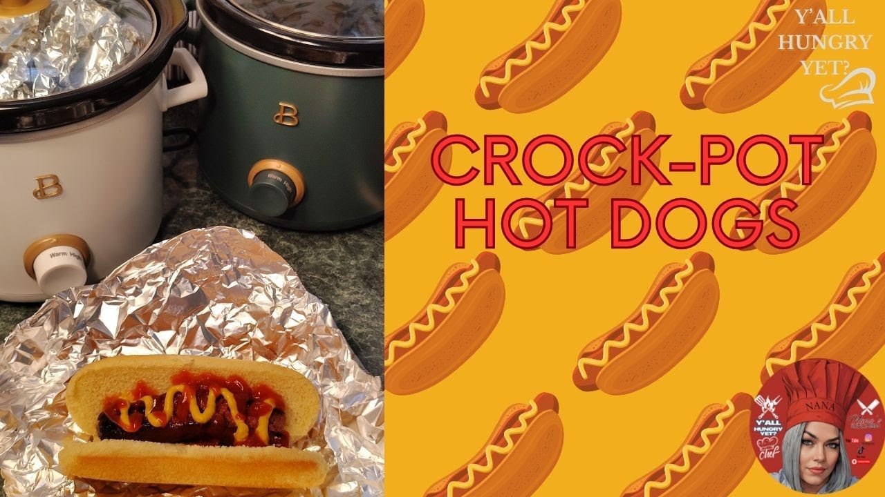 CROCK-POT HOT DOGS🌭🌭🌭
