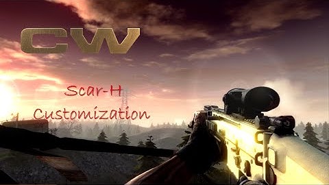 Scar-H customization | Contract Wars