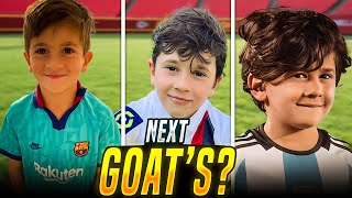 You Won't Believe How Good Lionel Messi's kids, Thiago, Mateo and Ciro has become in 2023!