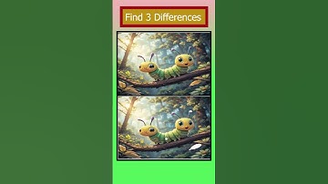 Find 3 Differences | Cartoon Caribou Challenge | Spot the Difference #findthedifferences #puzzle