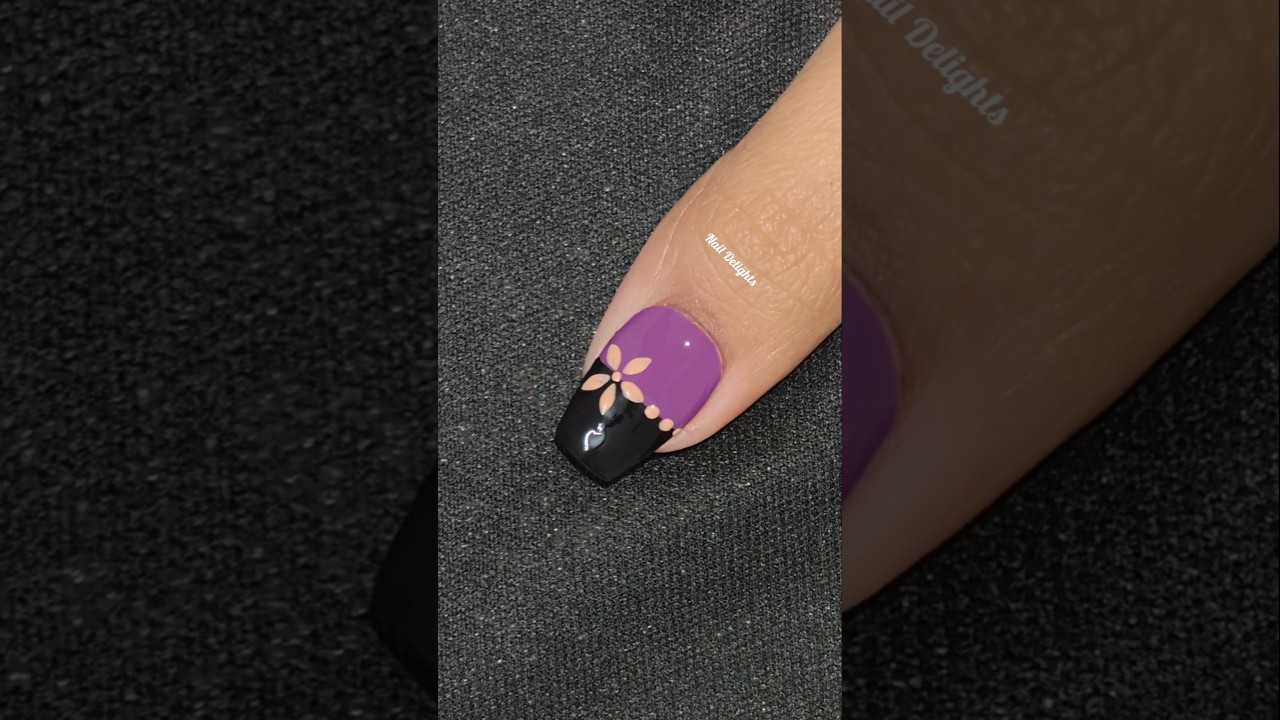 Easy nail art at home 