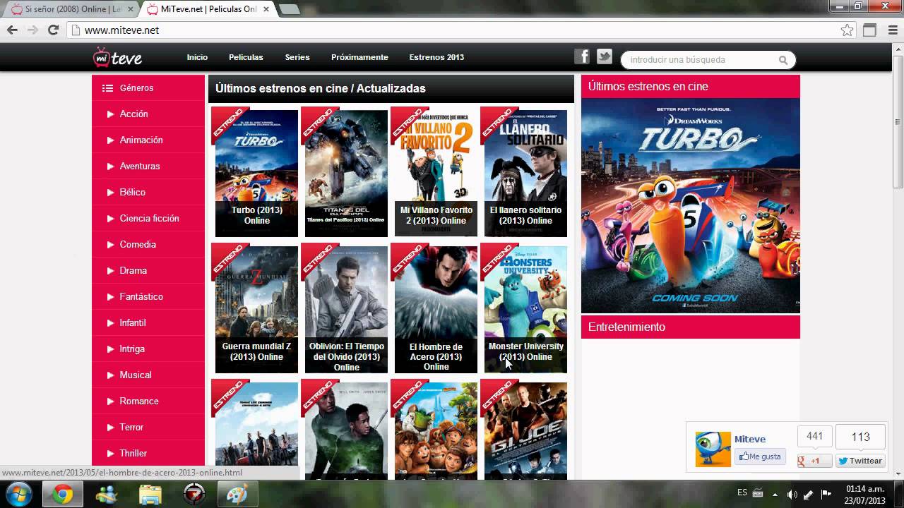 como ver películas gratis 2013 y mas todos los generos