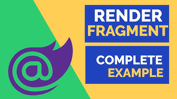 Render Fragment Basic Example in Blazor || BCL