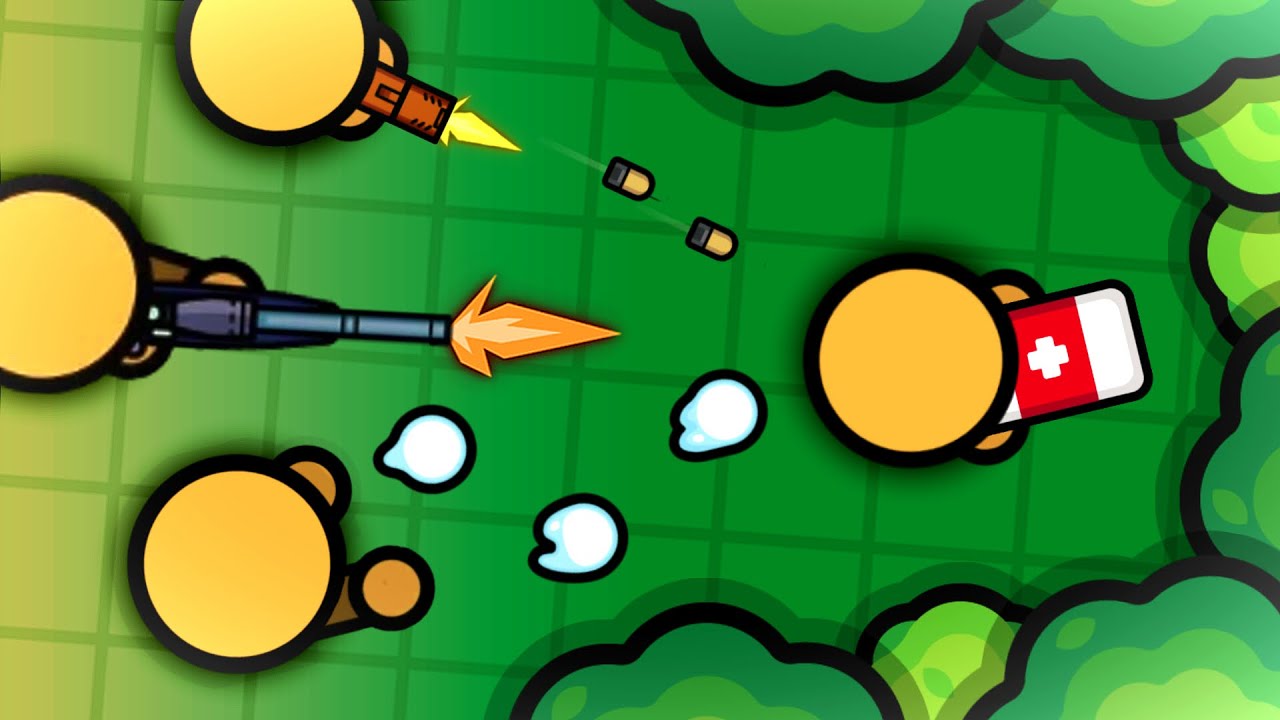 Театрализованные битвы 50 на 50 в стиле Zombsroyale