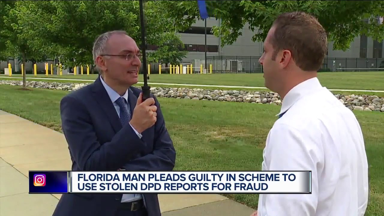 channel awesome Guilty plea in stolen Detroit police accident reports case