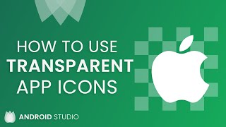 How to use Transparent App Icon for App | Android Studio Tutorial screenshot 5