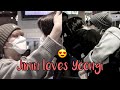 yoonmin beautiful moments make my heart melt ♡ Jimin loves Yoongi