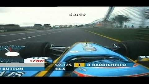Formula 1 2002 Australia Qualify - Jenson Button Onboard Lap